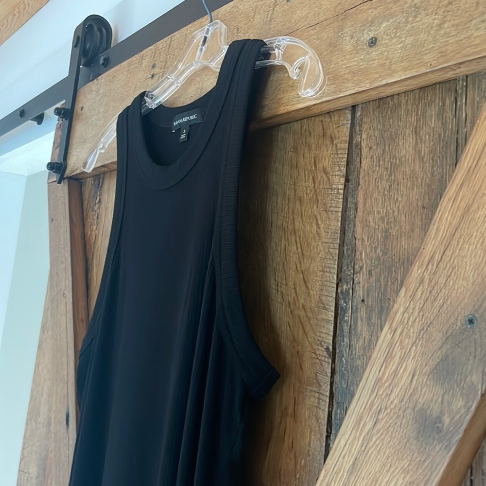 Banana Republic Size S/P Black Maxi Dress - Picture 5 of 7